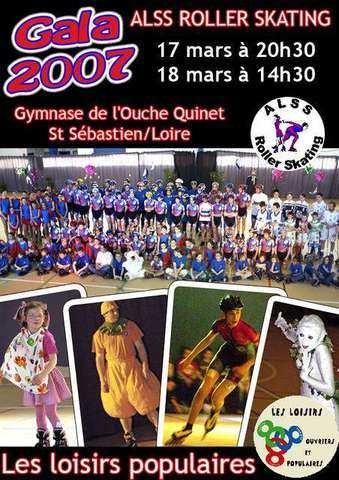 Gala ALSS Roller Skating 2007 à Saint-Sébastien–sur-Loire (44)