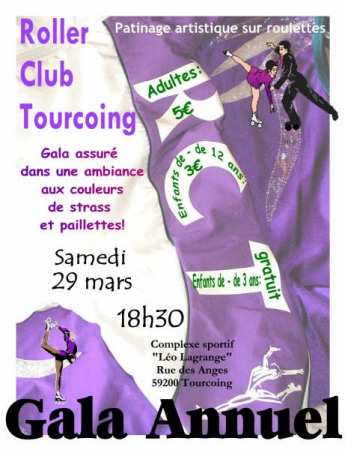 Gala annuel du Roller Club de tourcoing (59)