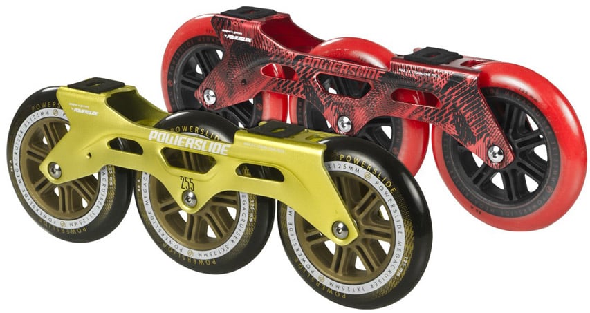 Gamme Megacruiser 125 mm de Powerslide Gamme Megacruiser 125 mm de Powerslide avec double entraxe