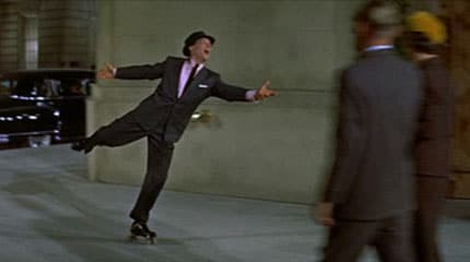 gene kelly skating its always fair weather