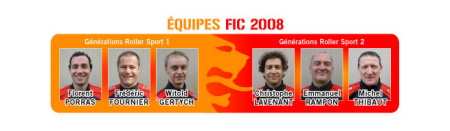 Générations Roller Sport : 2 équipes en FIC