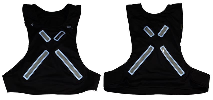 Test du gilet réfléchissant/lumineux X-Glow Black