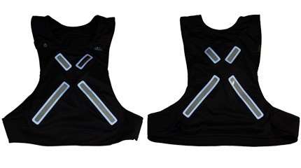 Test du gilet réfléchissant/lumineux X-Glow Black
