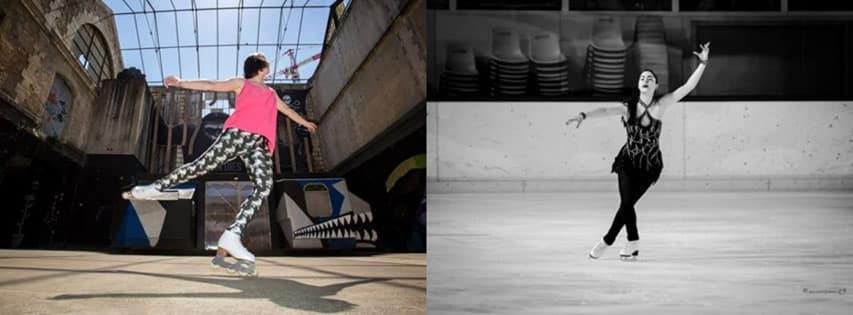 Roller artistique en ligne et patinage sur glace avec Prissy Boatto