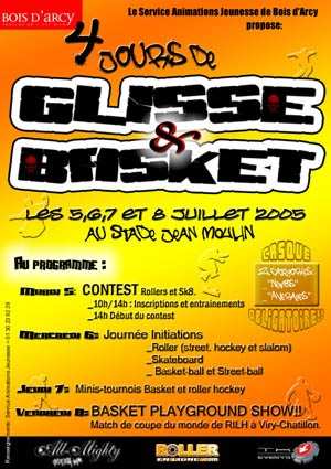 4 jours de glisse &#038; basket à Bois d&rsquo;Arcy (78)