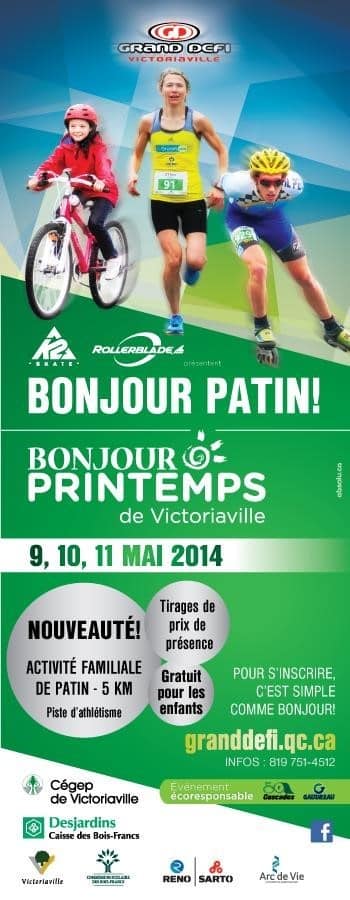 Grand défi de Victoriaville « bonjour printemps » (Canada)