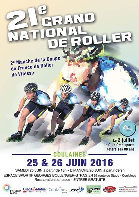 Grand national de Roller 2016 à Coulaines (72)