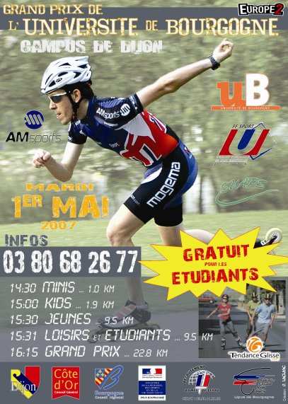 Grand Prix de l&rsquo;Université de Bourgogne 2007 à Dijon (21)