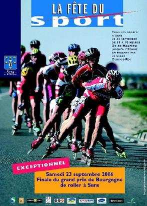 Etape du Grand Prix de Bourgogne 2006 de roller course à Sens (89)