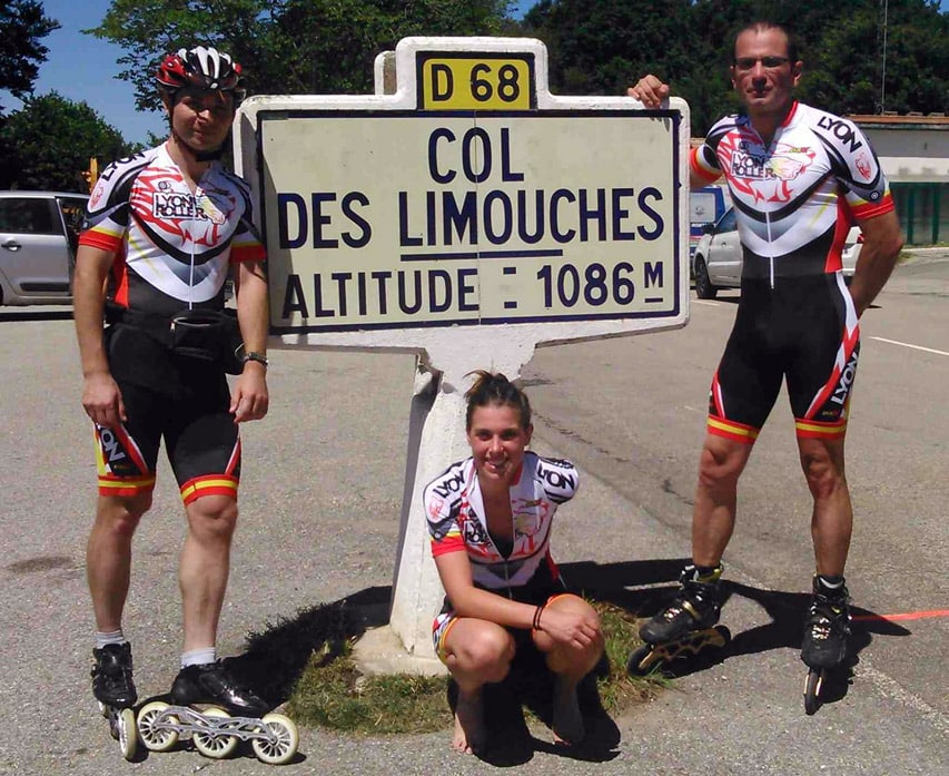 Grimpée des Limouches en roller