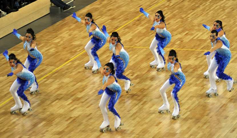 Groupe patinage artistique