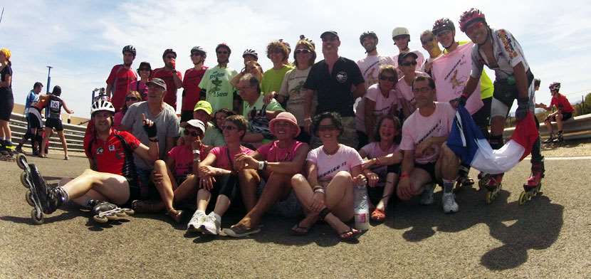 Les Krokos Roller aux 24 H du Calafat