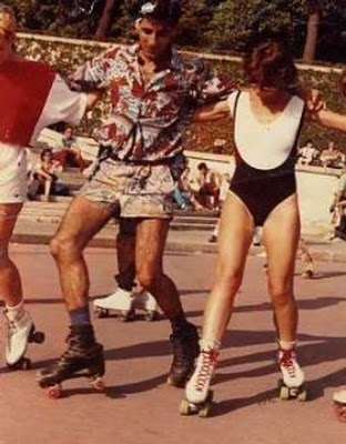 Danse en roller au Trocadéro