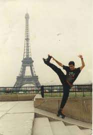 Acrobatie au Trocadéro