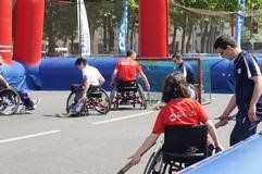 Coup de projecteur du marathon roller de Dijon 2016 sur le handicap