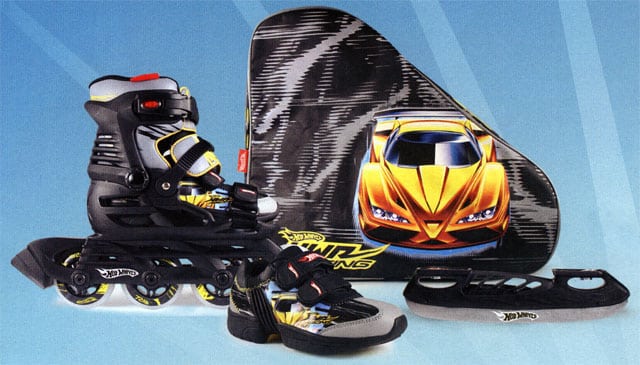 Hotwheels X-Blade skate set 2009 (fr)