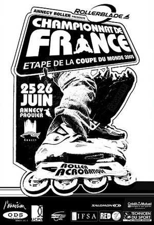 Championnat de France de roller acrobatique 2005 à Annecy (74)