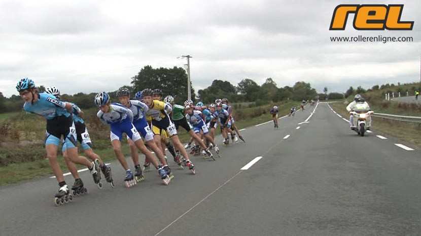 Vendée Roller Marathon 2012: half-marathon