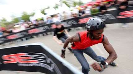 Seconde étape des World Skatecross Series 2014 à Rennes sur Roulettes