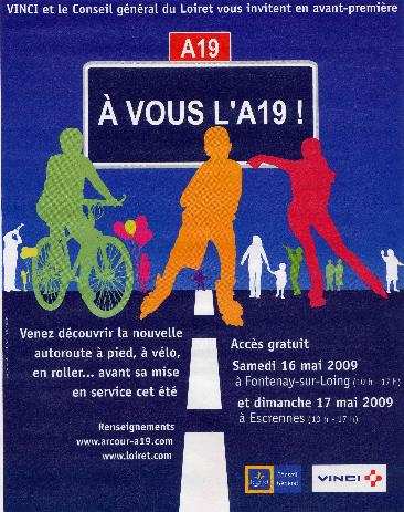 Inauguration d’une portion de l’autoroute l’A19 (45)