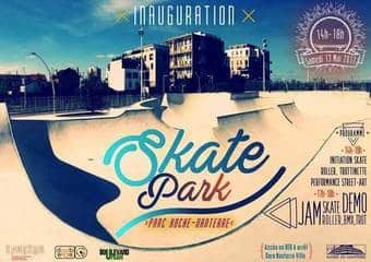 Inauguration du skatepark de Nanterre &#8211; Parc Hoche (92)