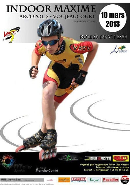 Compétition indoor de roller de vitesse à Voujeaucourt (25)