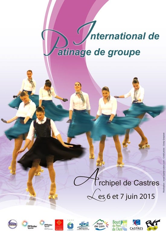 International de patinage de groupe 2015 à Castres (81)