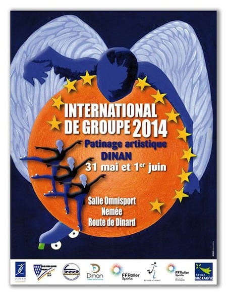 International de Patinage de Groupe 2014 à Dinan (22)