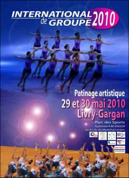 International de patinage de Groupe 2010 à Livry-Gargan (93)