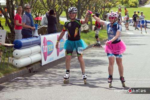 Course de 6 heures en roller