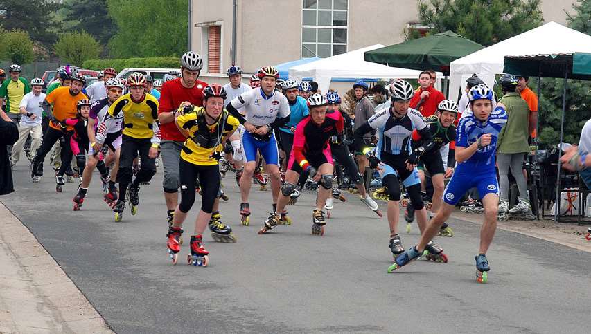 Course de 6 heures en roller