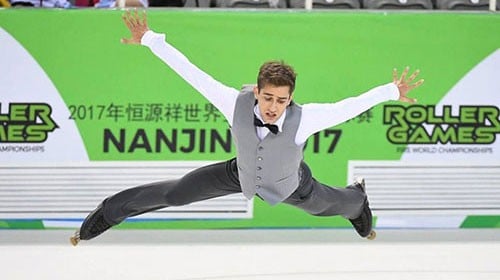 Interview d&rsquo;Antonio Panfili, patineur artistique inline italien