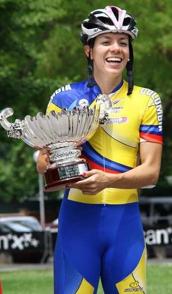 Carolina Upegui Quevedo, championne du monde roller course 2012