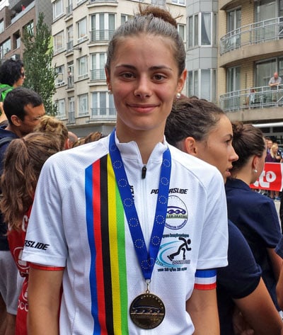 Chloé Geoffroy, championne d'Europe du Marathon