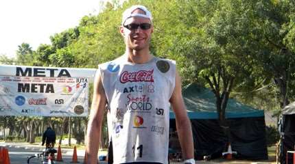 Christian Mauduit, coureur et patineur d’Ultra