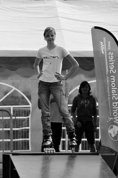 Interview Claudia Hartman Klaudia Hartmanis sur un lanceur