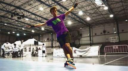 Rencontre avec Enrique Rubio (Espagne) – spécialiste du roller slalom et du slide