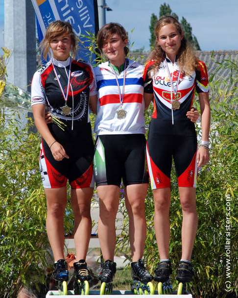 Podium de Flavie Balandras