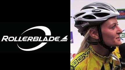 Interview de la patineuse roller course Jana Gegner (team Rollerblade)