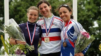 Interview de Justine Halbout, championne de roller course
