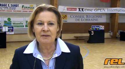 Interview de Marie-Claude Martinez à l&rsquo;Open International d&rsquo;Hettange-Grande (57)