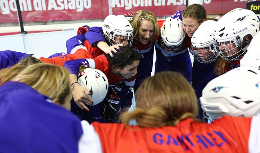 Marina Fagoaga Jalinier Marina Fagoaga Jalinier, capitaine de l'équipe de France de roller hockey