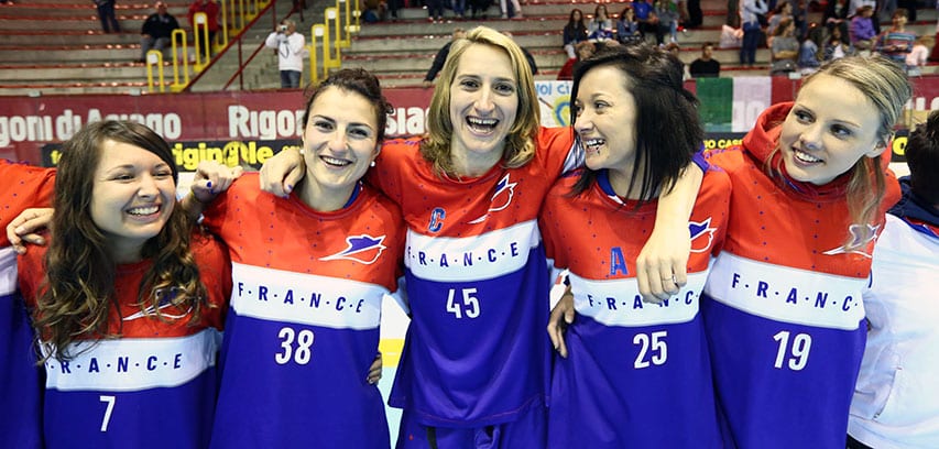 Marina Fagoaga Jalinier Les joueuses de l'équipe de France femme de roller hockey
