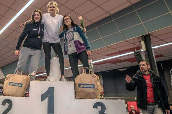 Podium féminin du Dij Contest 2018
