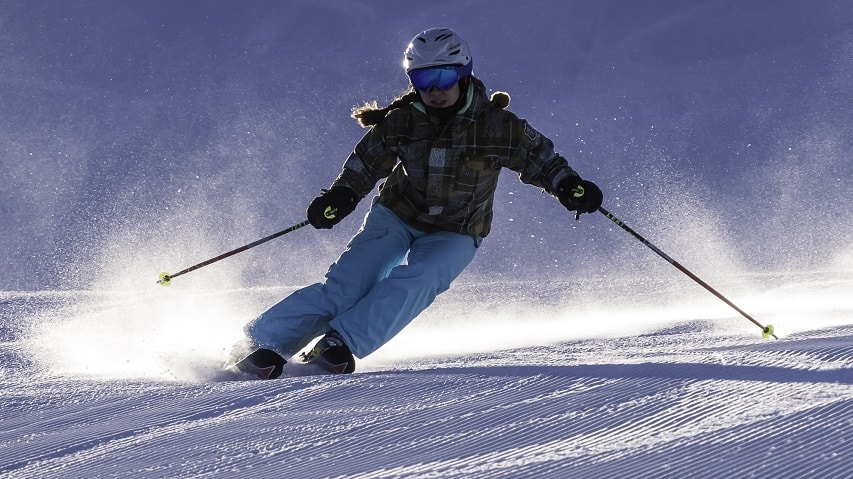 Mona Sing Mona Sing en ski