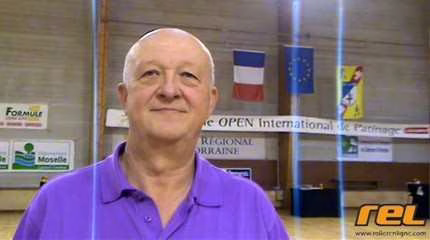 Interview de Mr Gerber à l&rsquo;Open International d&rsquo;Hettange-Grande (57)