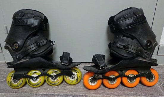 Nicolas Bert - ses patins