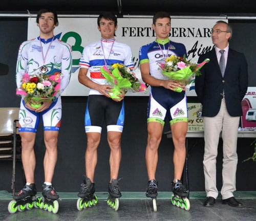 Nolan Beddiaf, Ewen Fernandez, Guillaume de Mallevoue Nolan Beddiaf, Ewen Fernandez, Guillaume de Mallevoue - photo : TJ Thierry