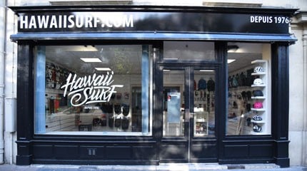 La renaissance du shop Hawaii Surf : un nouveau magasin physique en plein coeur de Paris