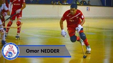 Euro Hommes de rink hockey 2016 : l&rsquo;autoportrait d&rsquo;Omar Nedder